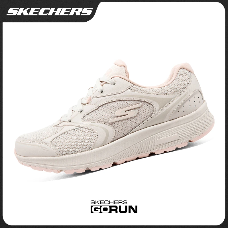 【网面透气】SKECHERS/斯凯奇夏季舒适休闲女鞋减震运动跑鞋128280
