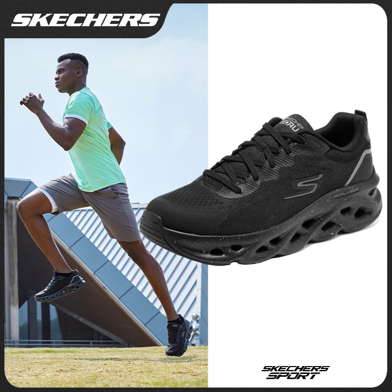 【凌空】斯凯奇夏季网面舒适减震男鞋透气休闲软底运动跑步鞋220546