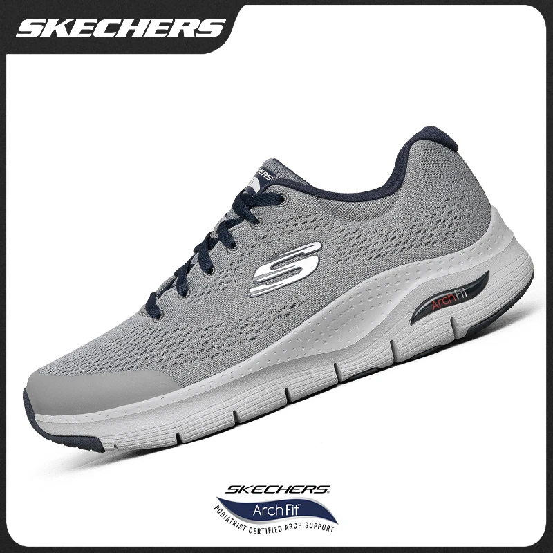 SKECHERS/斯凯奇秋冬款时尚休闲男鞋舒适透气缓震运动跑鞋232040