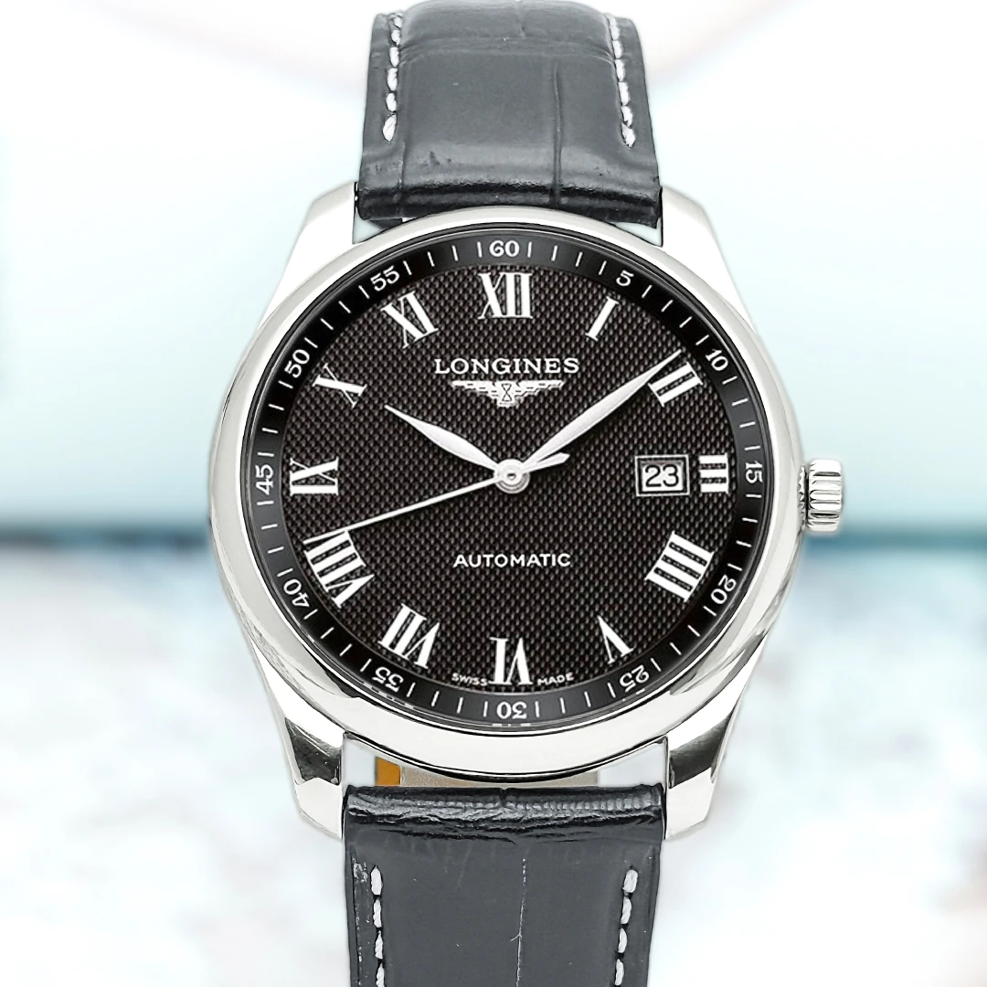 95新 Longines/浪琴 名匠/自动机械/表径40mm男士瑞士名表保卡