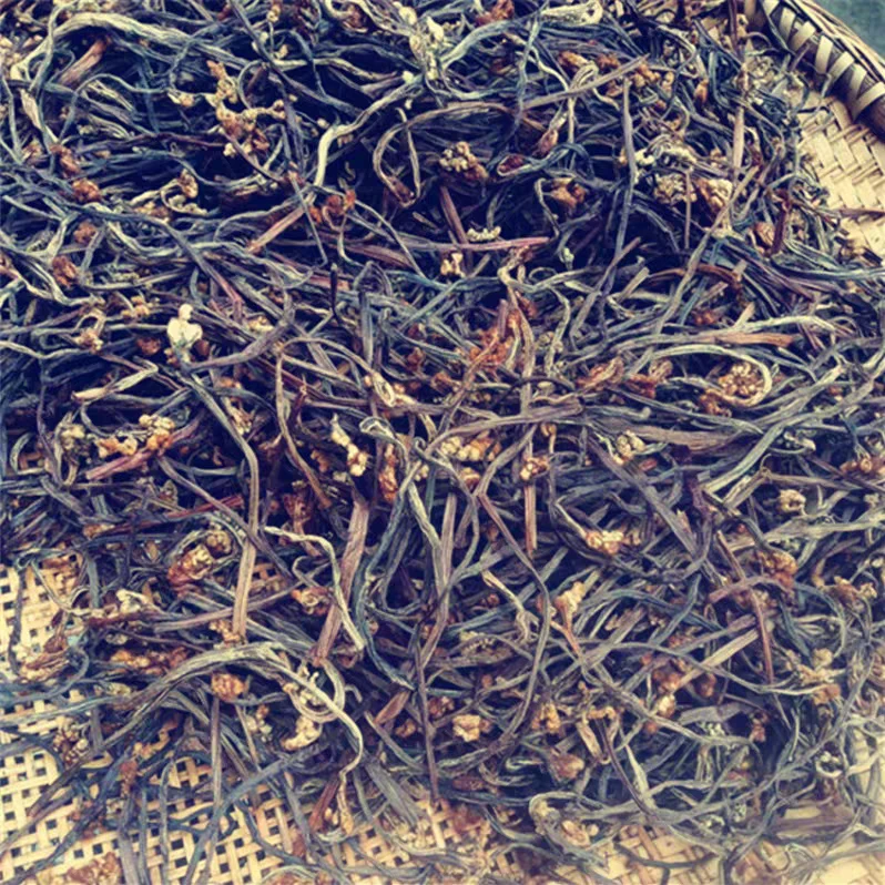 刘家坪村自制干蕨菜
