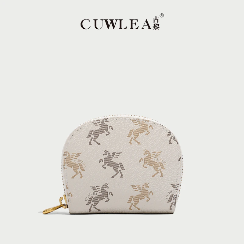 【CUWLEA/古黎】独角兽图案系列新款2024年时尚小卡包GL-9509