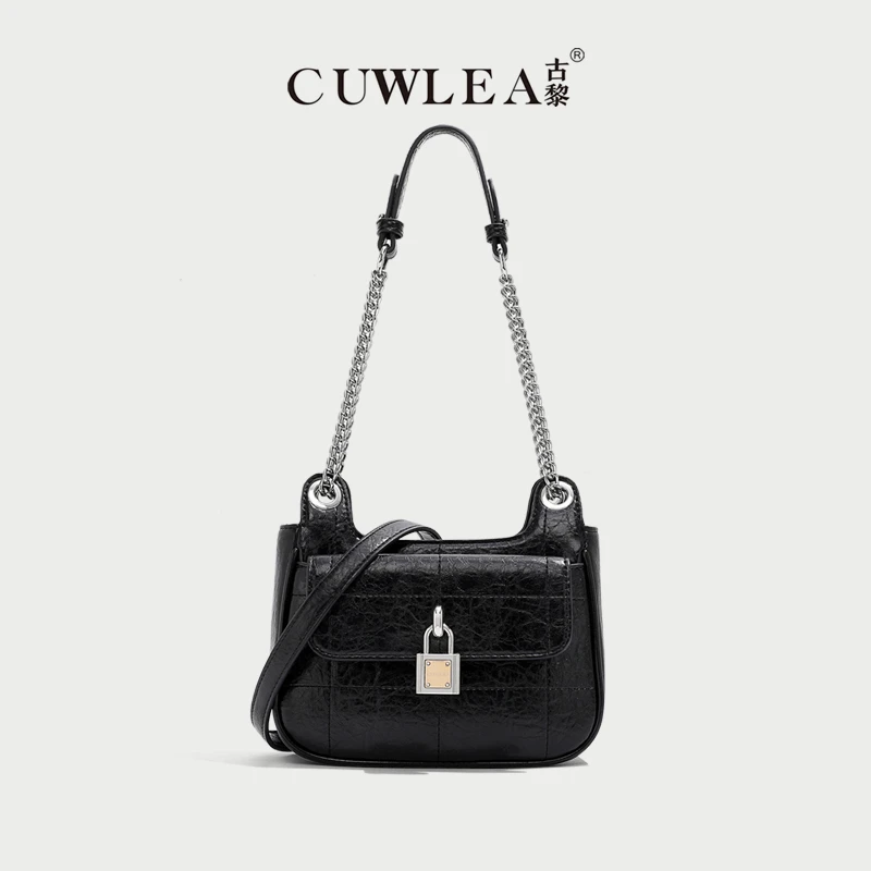 【刘叮当甄选】CUWLEA/古黎新款单肩斜挎手拎包GL-6225（送礼盒）