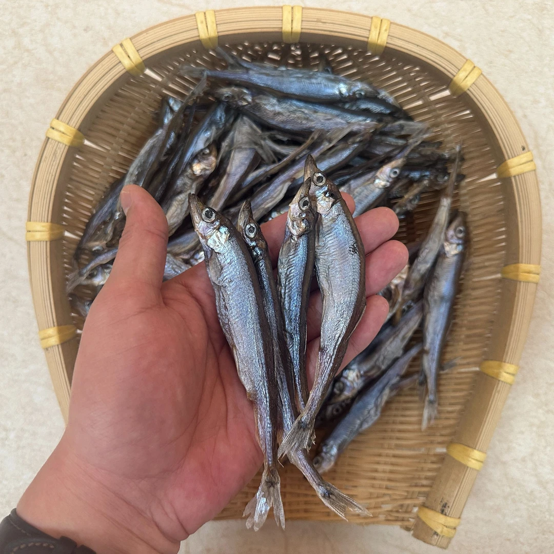 台山特产多春鱼干新鲜淡晒海产干货