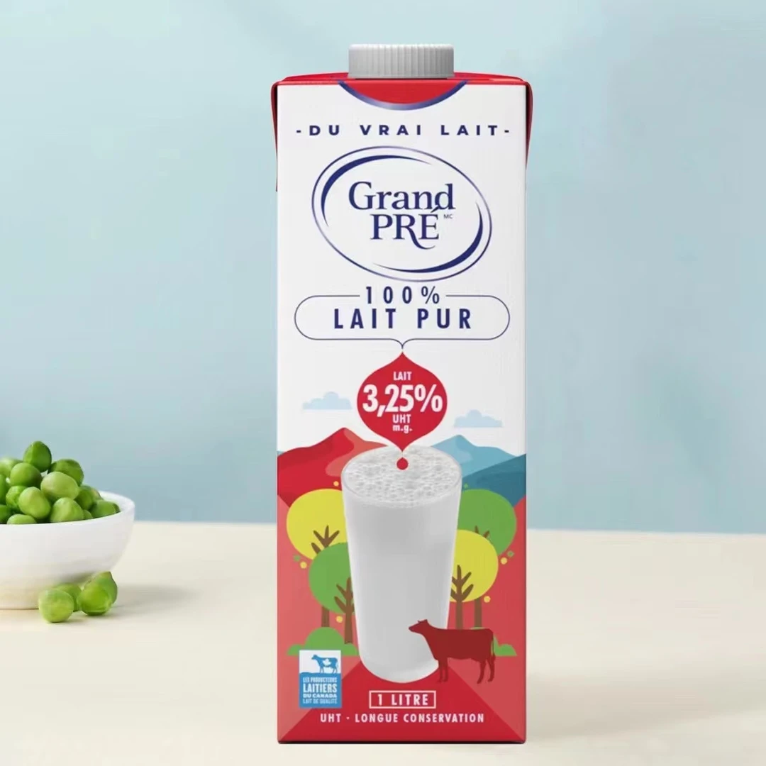 加拿大进口Grand格兰特高品质牛奶1Lx12/箱