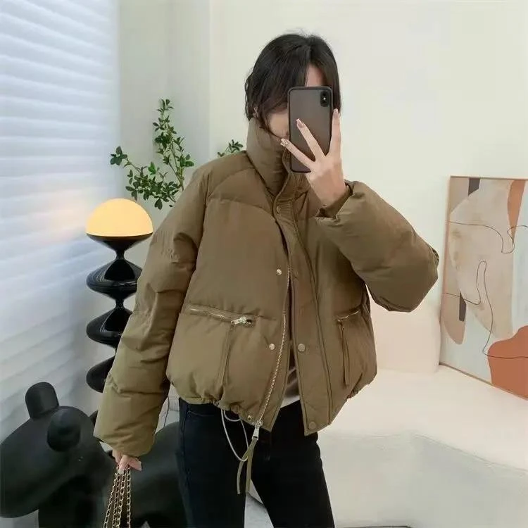 秋冬羽绒服清仓处理洋气小个子短款羽绒服衣服女秋冬装宽松百搭