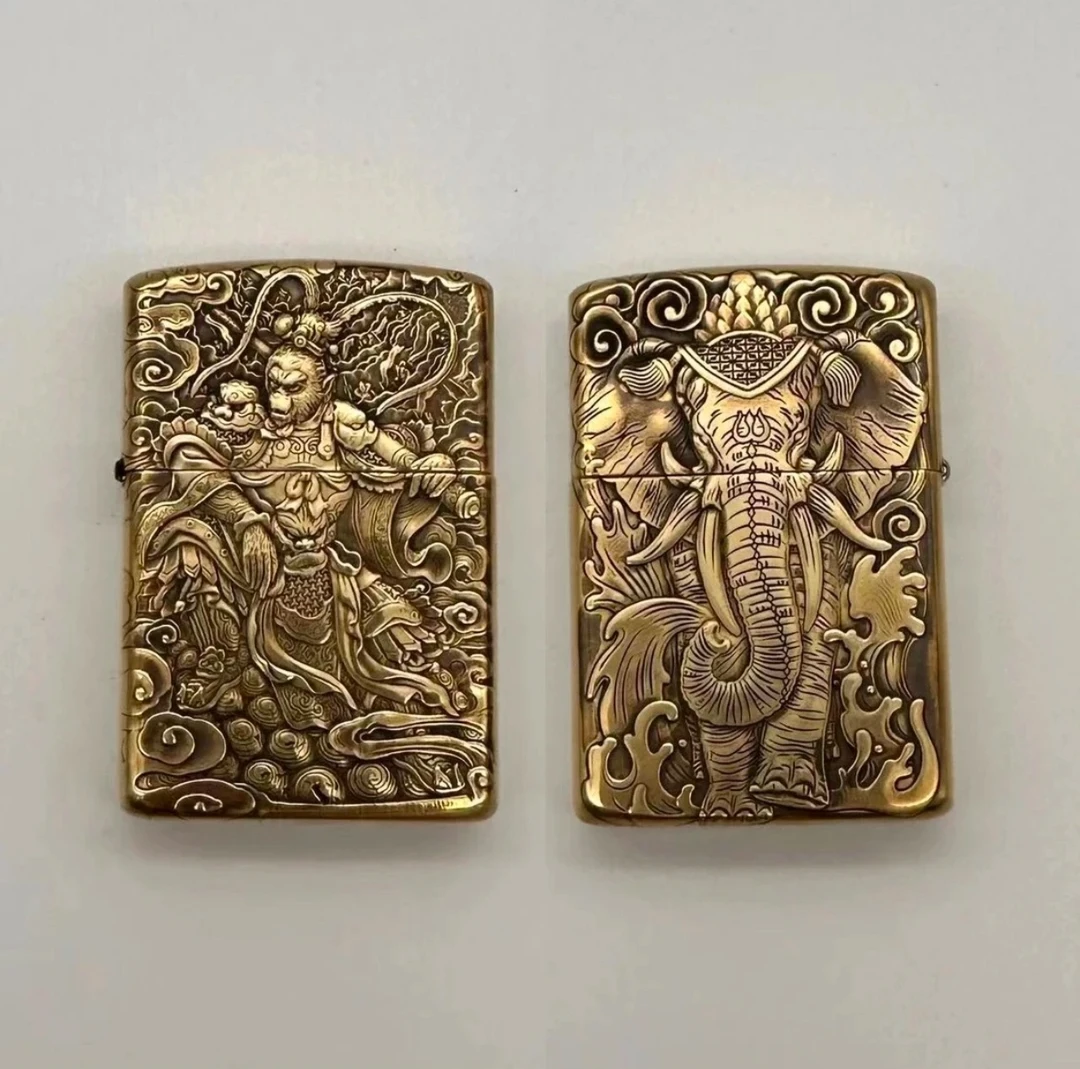 ZORRO佐罗【封侯拜相】3D立体浮雕/902S盔甲机/煤油打火机/防风