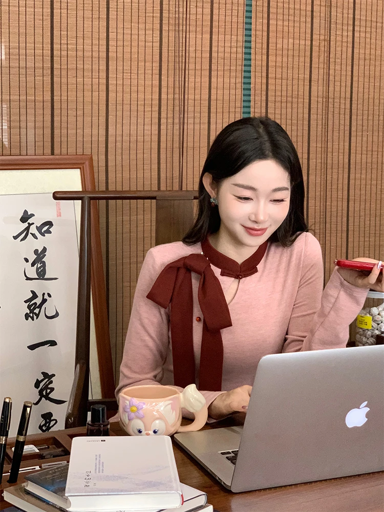 EIA一尧新中式国风【豆蔻佳人】温柔清雅旗袍气质显瘦禅意连衣裙女