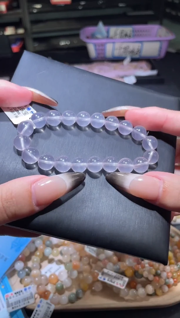 【闪购商品】水晶手链未镶嵌80号多样性发一X 9mm+