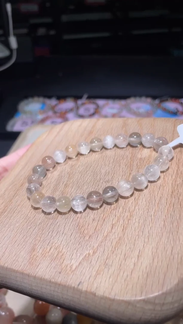 【闪购商品】水晶手链未镶嵌60号多样性发一Y 8mm+