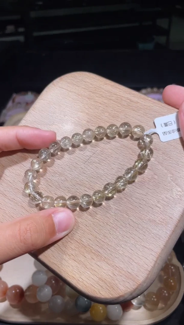 【闪购商品】水晶手链未镶嵌84号多样性发一I 7mm+