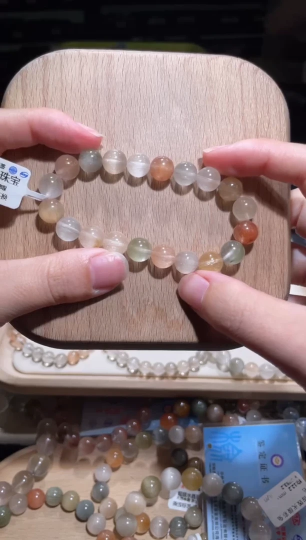 【闪购商品】水晶手链未镶嵌204号多样性发货-S 9+mm