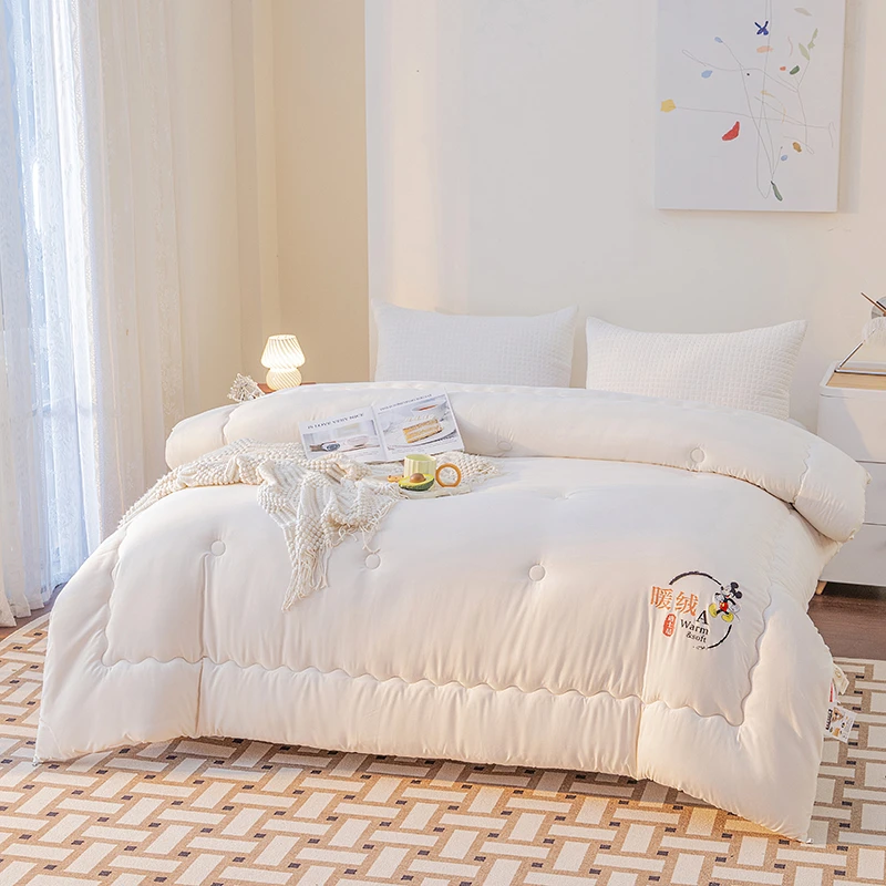 迪士尼大豆纤维被子冬季大豆被保暖褥子春秋被单人宿舍被芯加厚