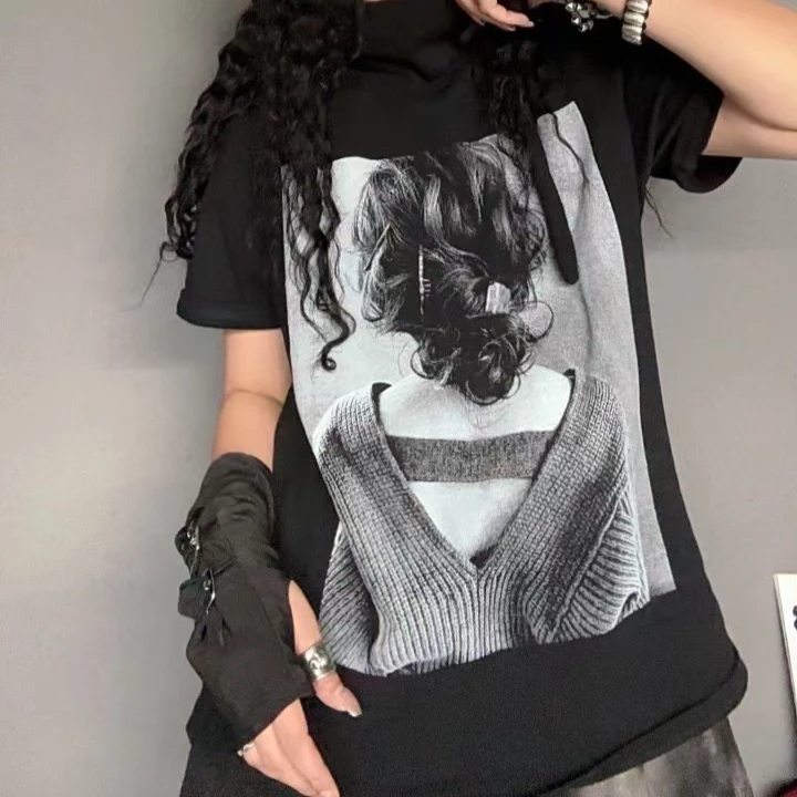 秋款中领高弹棉短袖（均码）