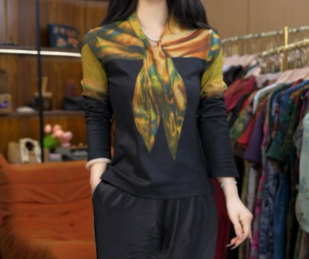 6680-15新款女士小衫上衣