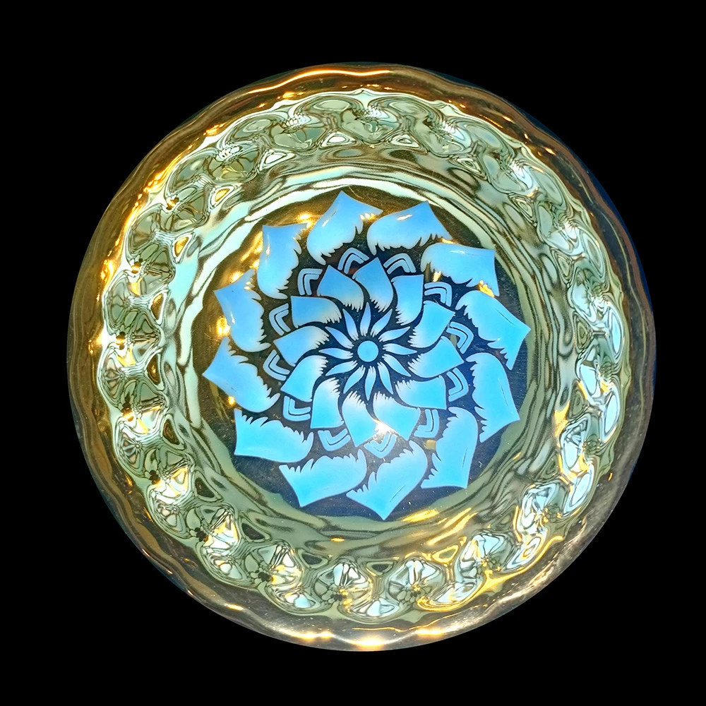 金兰花开富贵建盏茶盏