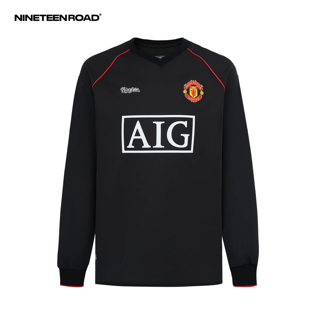 【曼联】Manchester-07/08赛-【C罗-鲁尼】-日常潮流美式宽松重磅卫衣