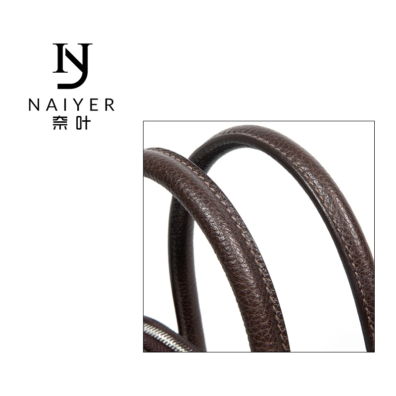 【高定福宝蜡线贝壳】NAIYER奈叶姐姐真皮女包私人定制27