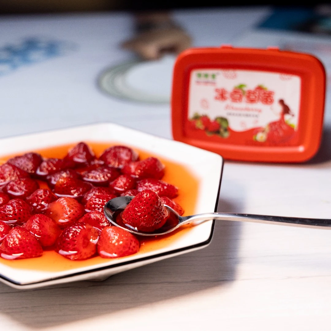 【晨弟缇娜】领鲜客冰点草莓丹东草莓400g*4盒装【到货冷冻保存】即食