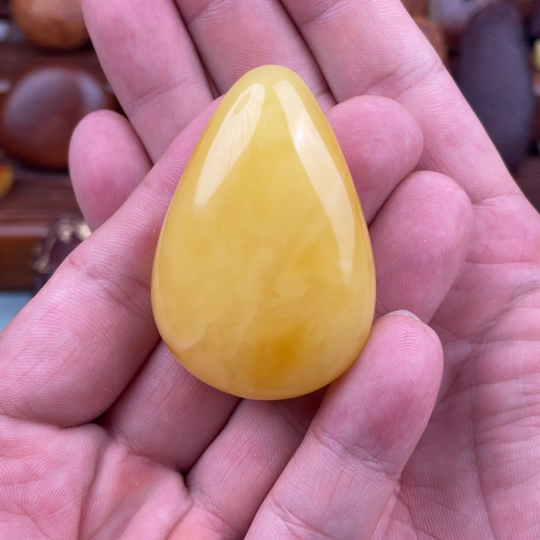 定制琥珀未镶嵌啊****~蜜蜡吊坠定制打孔