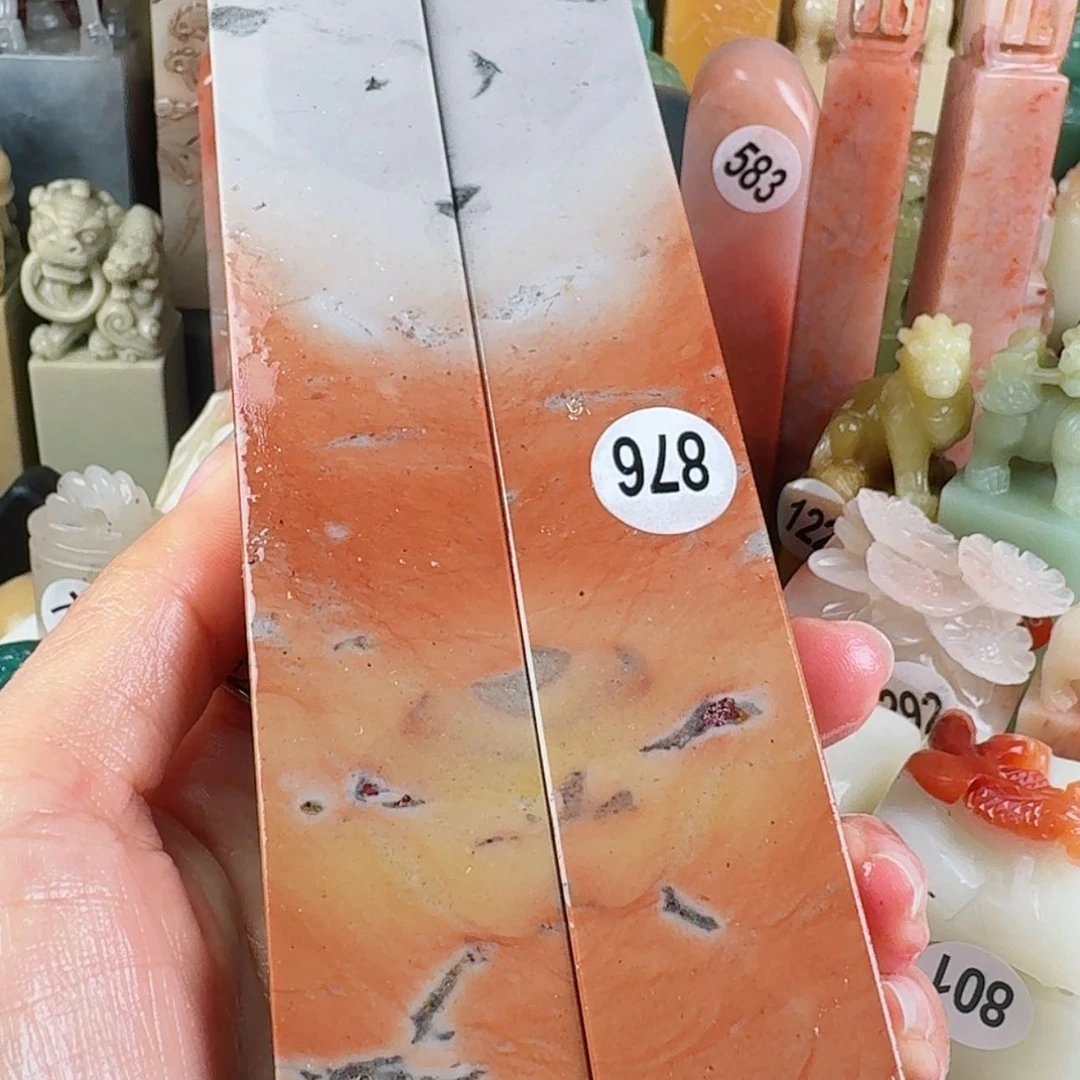 【闪购商品】青田石印石老**楼