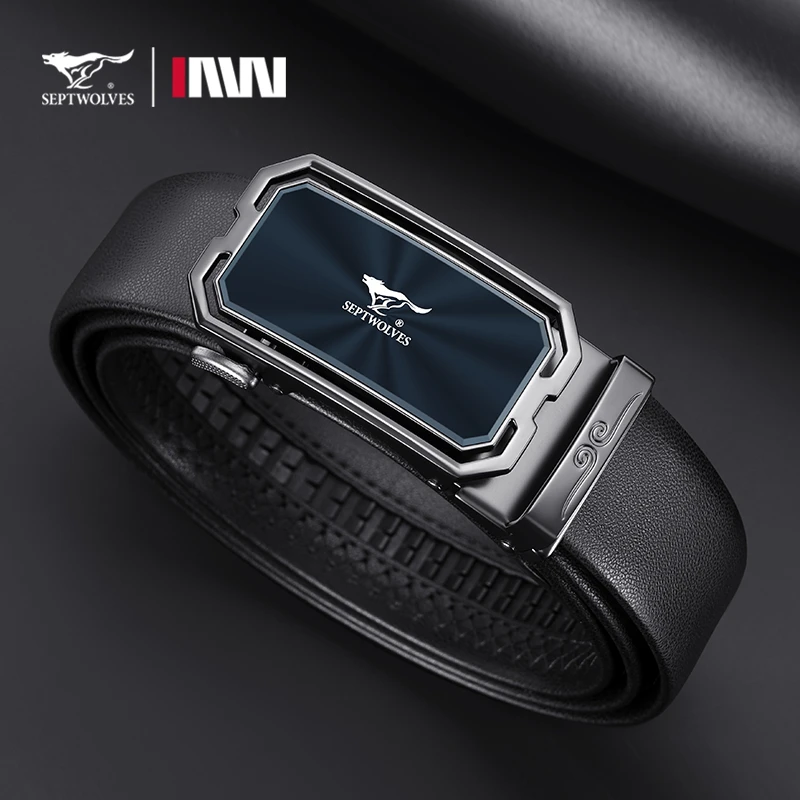 七匹狼皮带真皮男士2025年自动扣牛皮男友生日礼物裤带送礼物优选