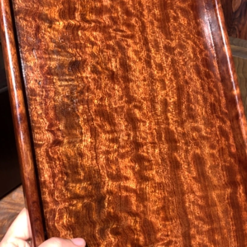 【闪购商品】檀木国*缅甸花梨木茶盘