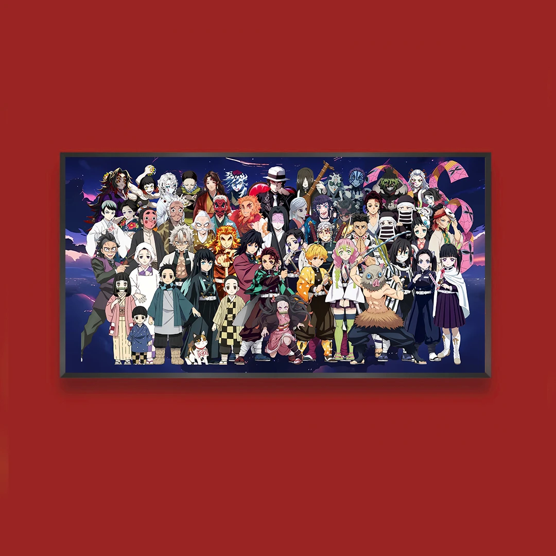 【鬼灭合集】鬼灭之刃炭治郎动漫电竞房动漫装饰画P款40*80