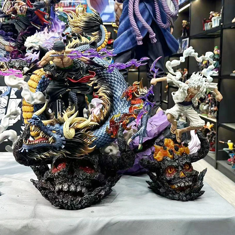 海贼王 黑金索隆 梦幻 送特典路飞 动漫手办摆件