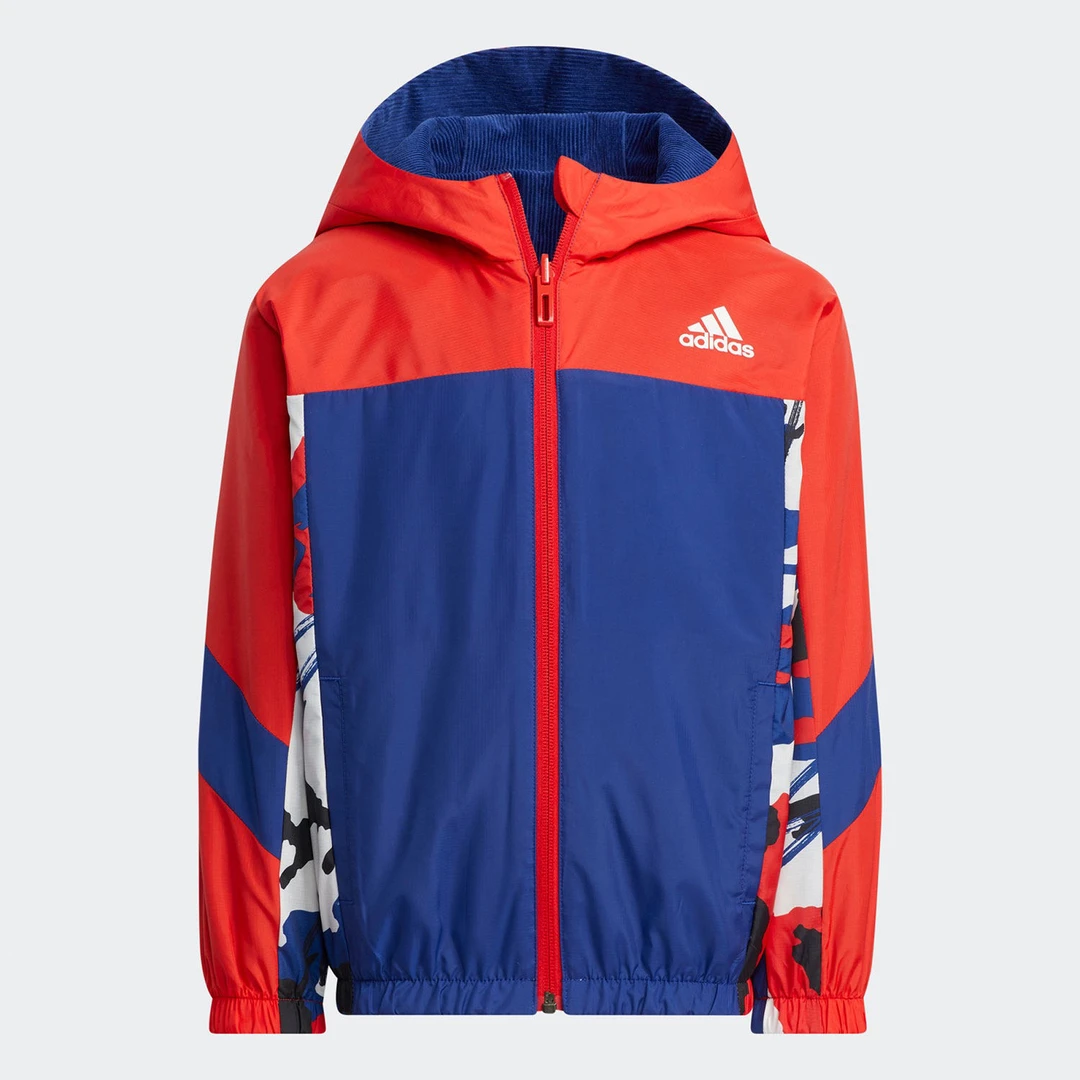 Adidas/阿迪达斯 正品 小童运动休闲保暖夹克外套H40298