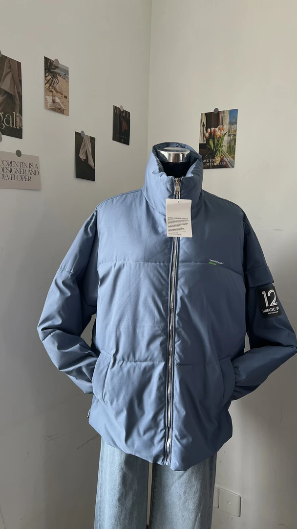 秋冬棉衣男女宽松百搭保暖情侣棉服外套