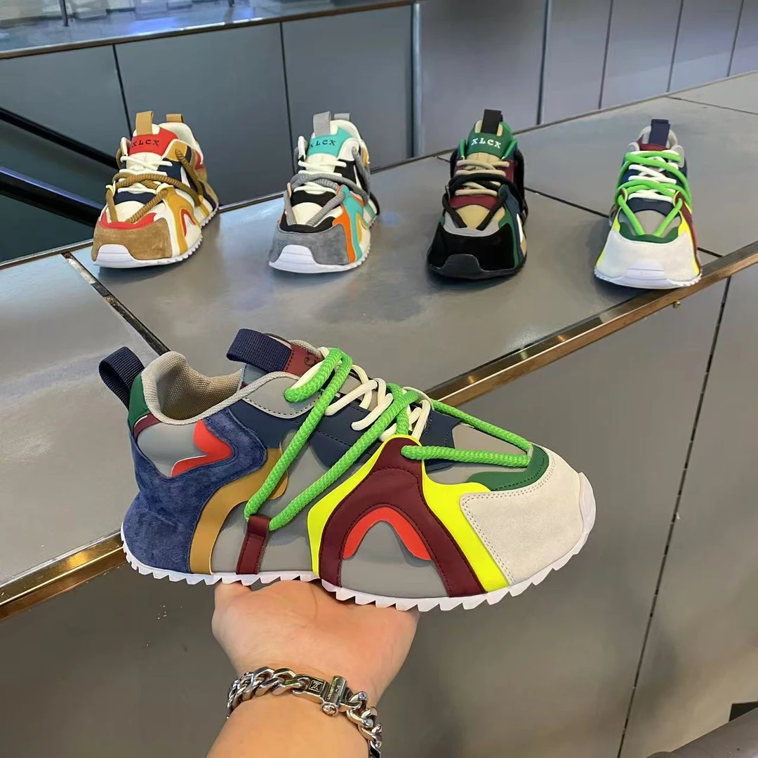 2024秋冬季潮流手工包底男款舒适厚底休闲鞋（单棉同款-皮鞋码）