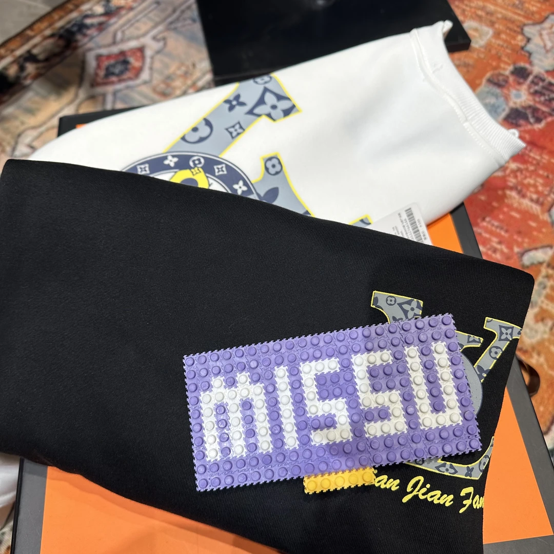 【COCO】2023新款男女同款加绒连帽圆领长袖卫衣宽松时尚百搭