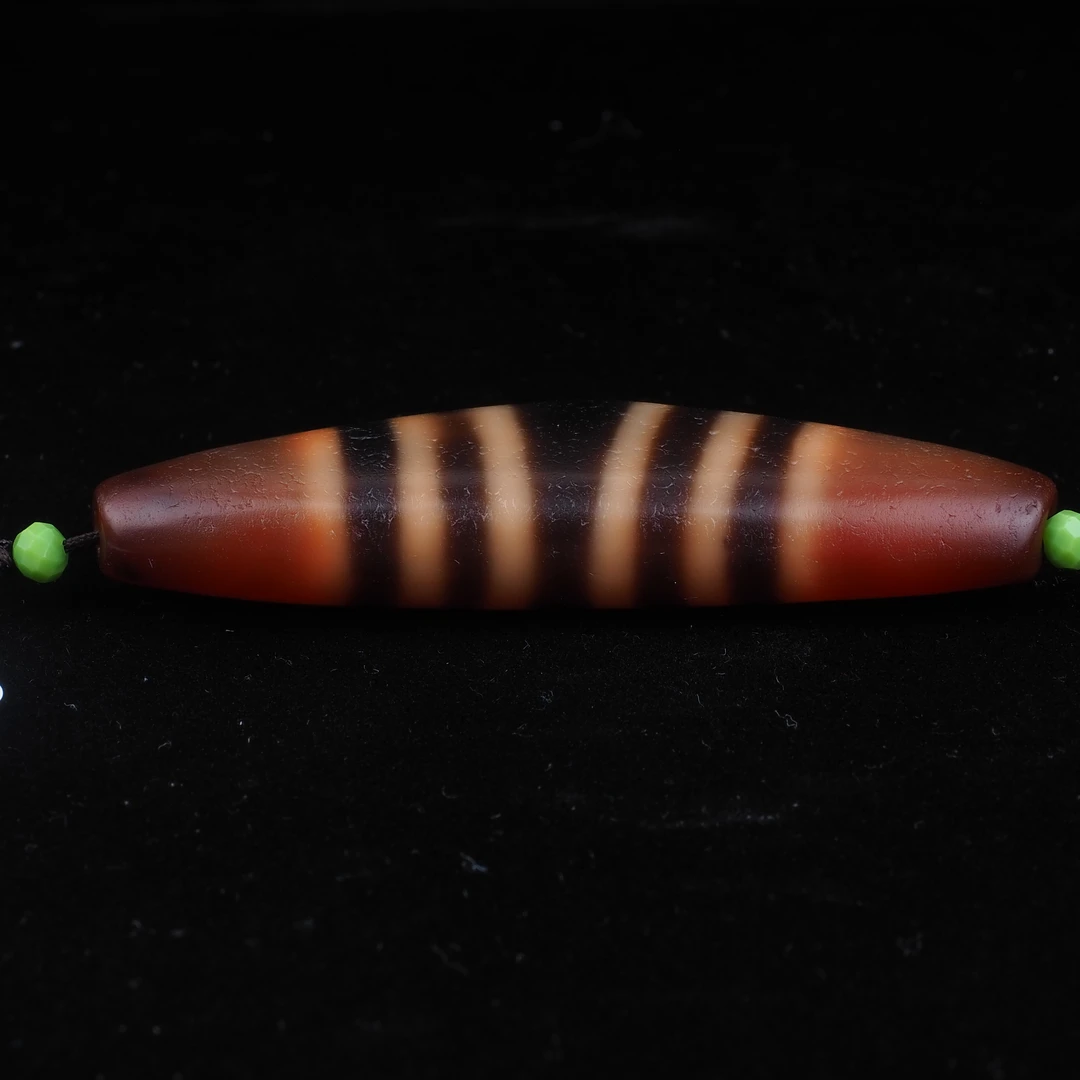 【一代老台】小卢39号三十年一代老台湾纯台珠一物一图天珠玛瑙