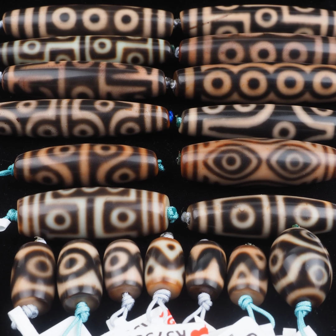 【一代老台湾良品天珠】36号台湾省高雄市一手货源一物一图天珠玛瑙