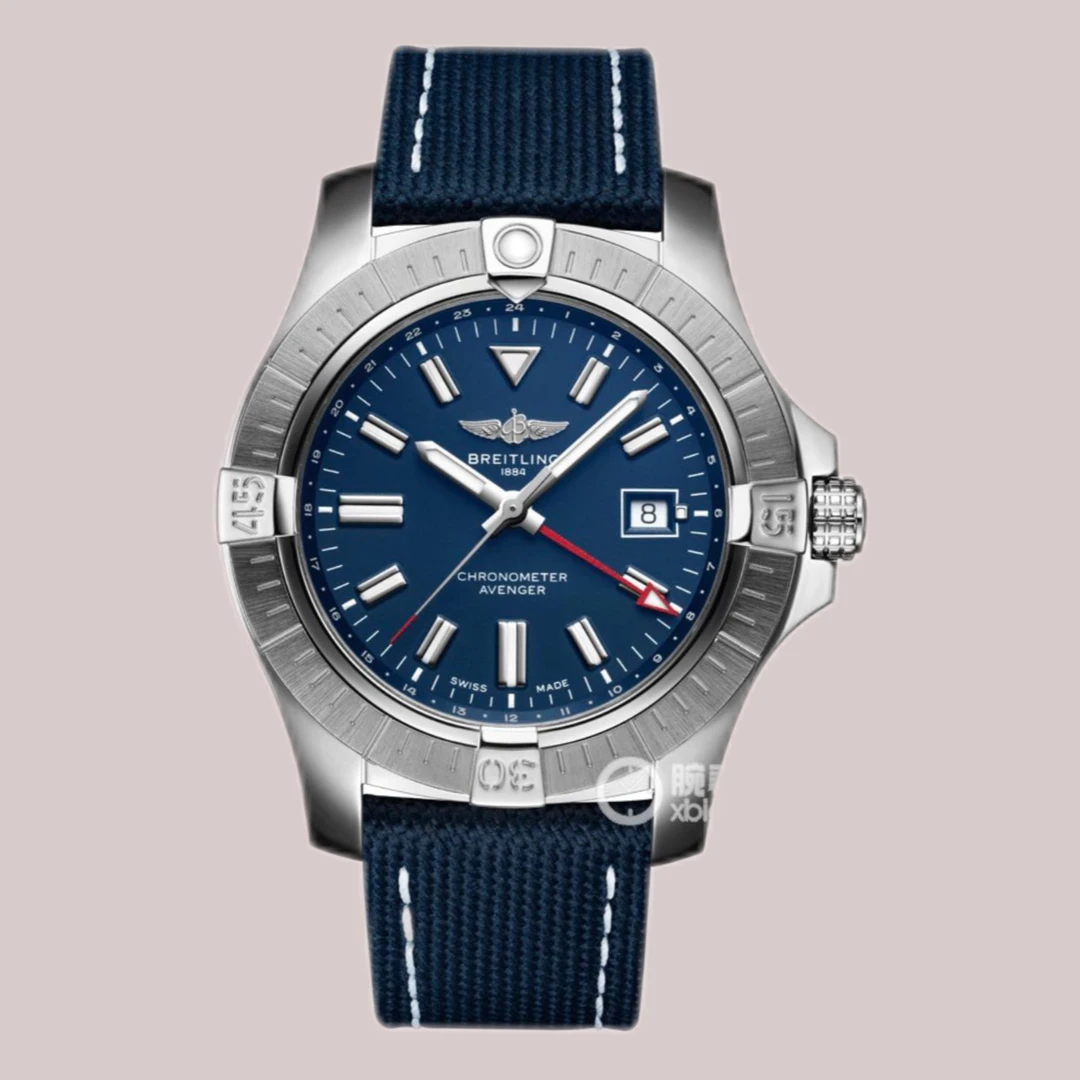 99新 BREITLING/百年灵 复仇者20年电子卡全套 A32395