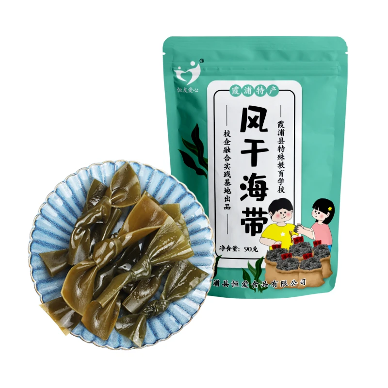 恒友爱心 霞浦特产风干海带结90g