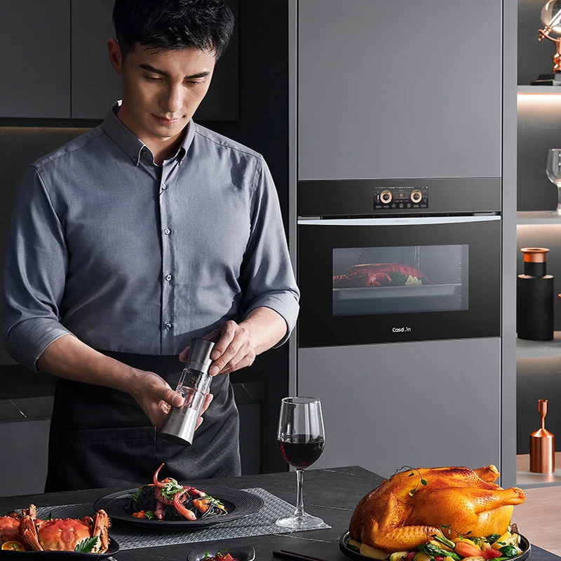 【活动】凯度ZDpro二代 蒸烤一体机彩屏触控烤箱蒸烤箱嵌入式大容量