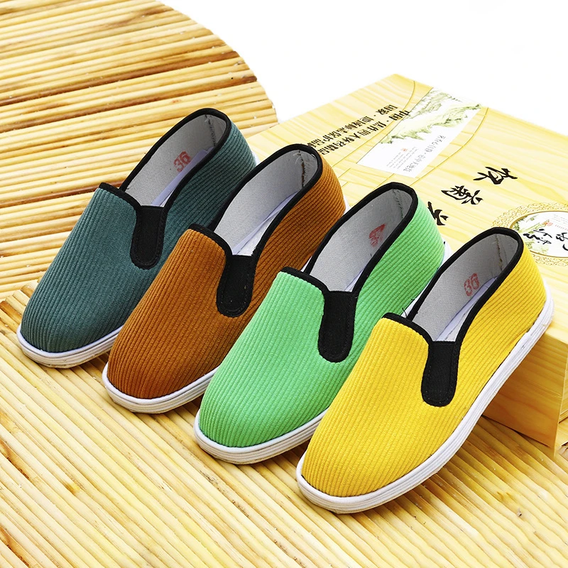 老北京布鞋男手工千层底男女款布底鞋春夏透气防臭吸汗休闲爸爸鞋