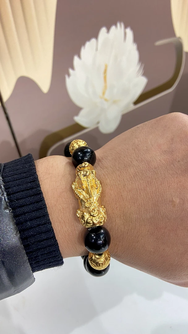 合金手链 貔貅手链男士时尚情侣纯手工