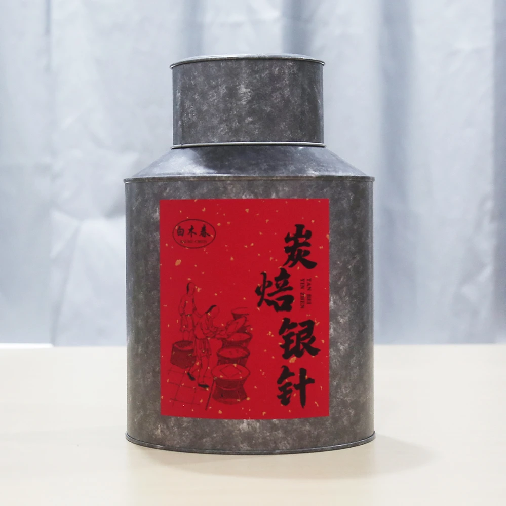 【 小吴自营】2022年炭焙特级白毫银针500g大份量装 毫香蜜韵