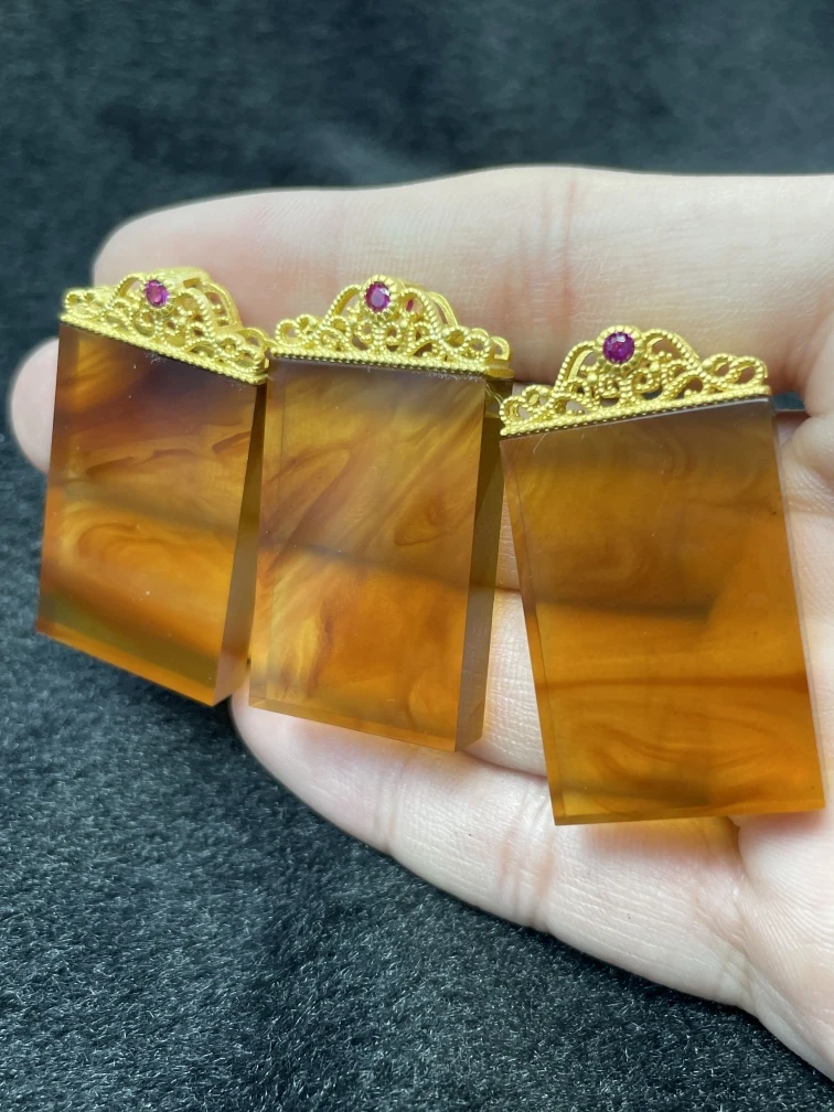 琥珀意境无事牌（多样性发一）