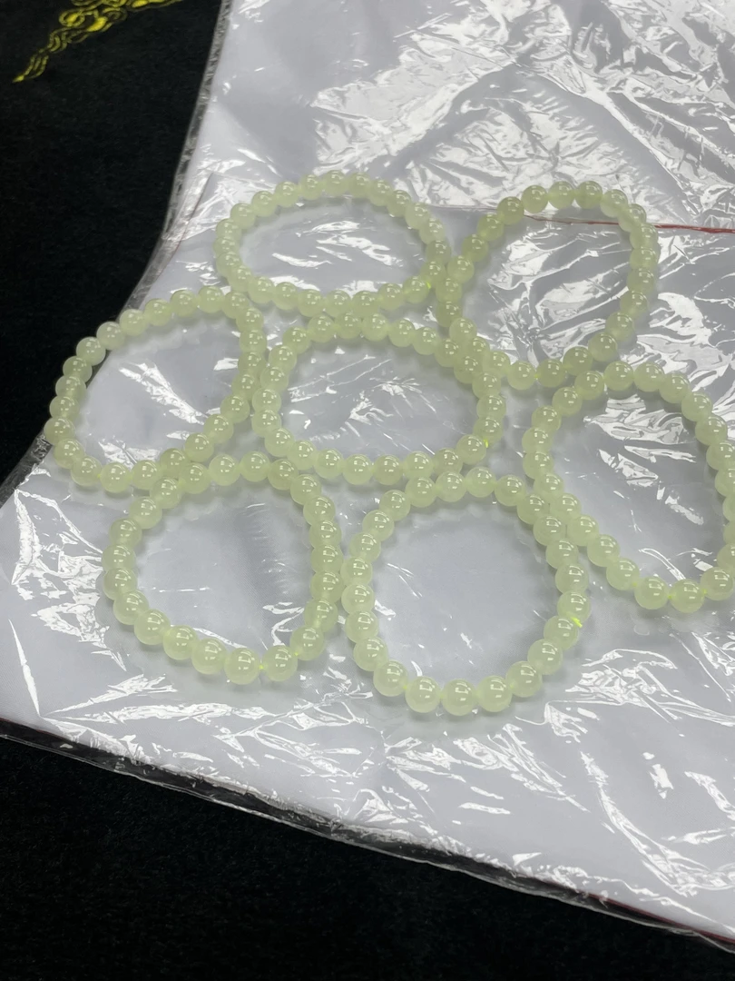 【小耿珠宝】和田玉蜂蜜水手串8mm（多样性发其一）