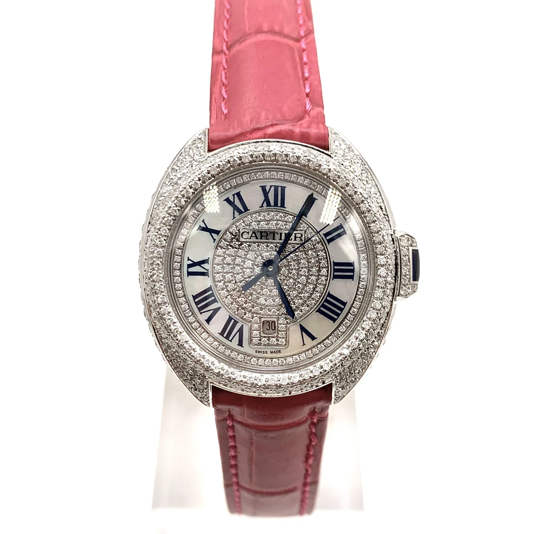 99新 Cartier/卡地亚 钥匙/自动机械/表径31mm/女表