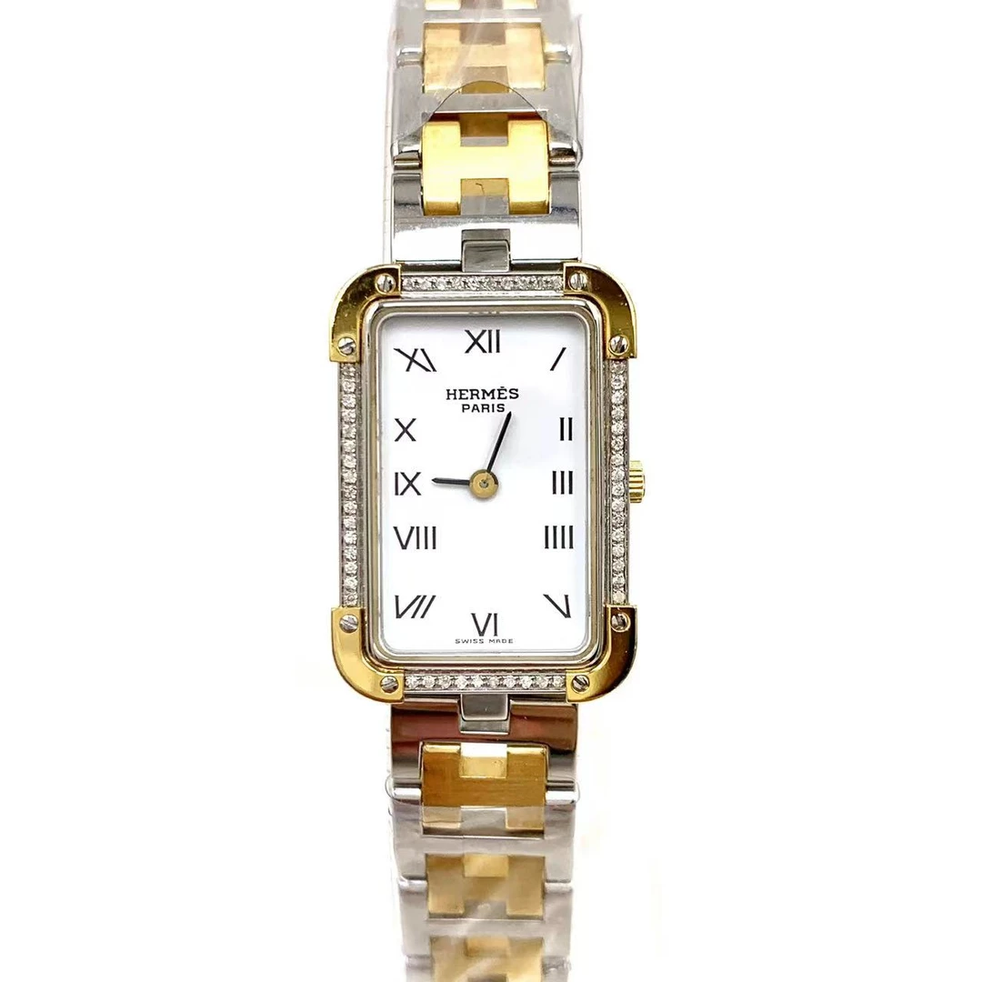 99新 Hermes/爱马仕 Clipper/石英/27X18mm/SR240319008/