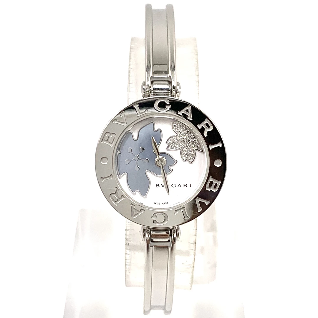 99新 BVLGARI/宝格丽 B.zero1/原镶钻/石英/表径22mm/女表