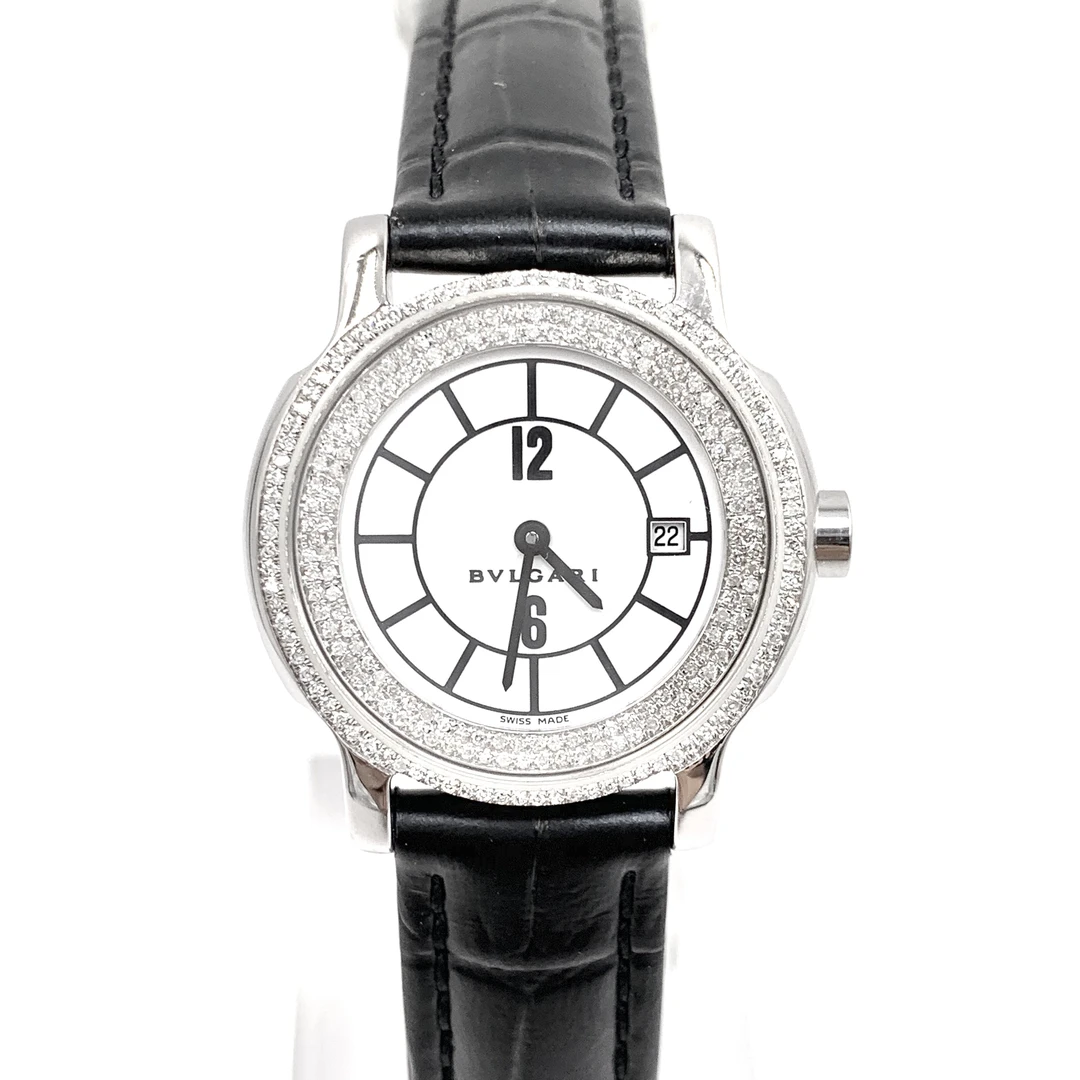99新 BVLGARI/宝格丽 SoloTempo石英/表径29mm/女表