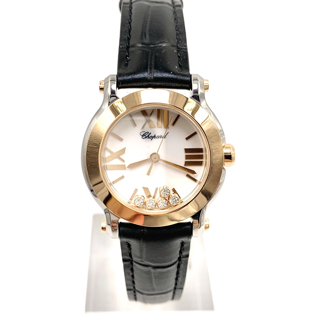 99新 Chopard/萧邦 原钻/石英/表径30mm/女表