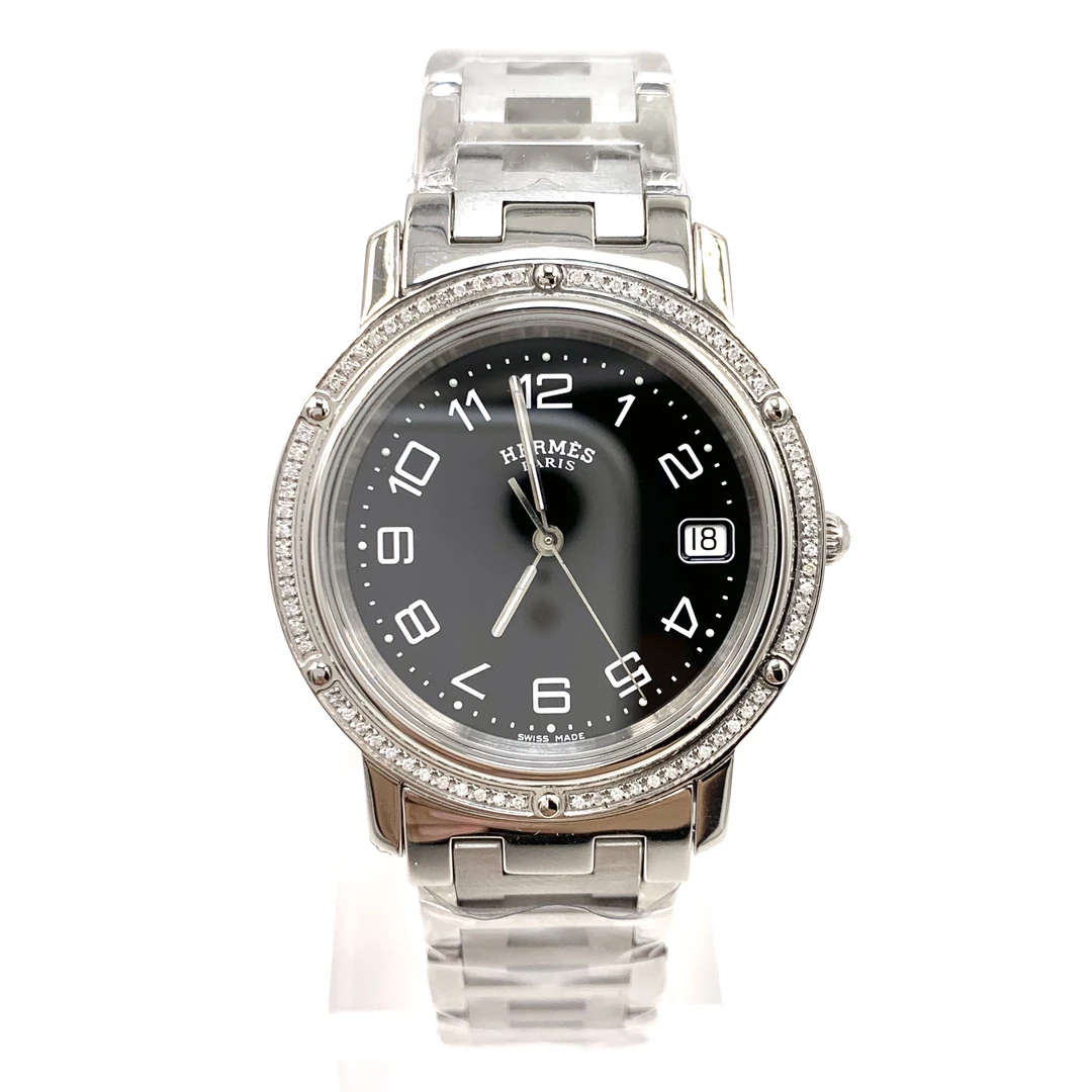 99新 Hermes/爱马仕 H.Hour/石英/表径36mm/