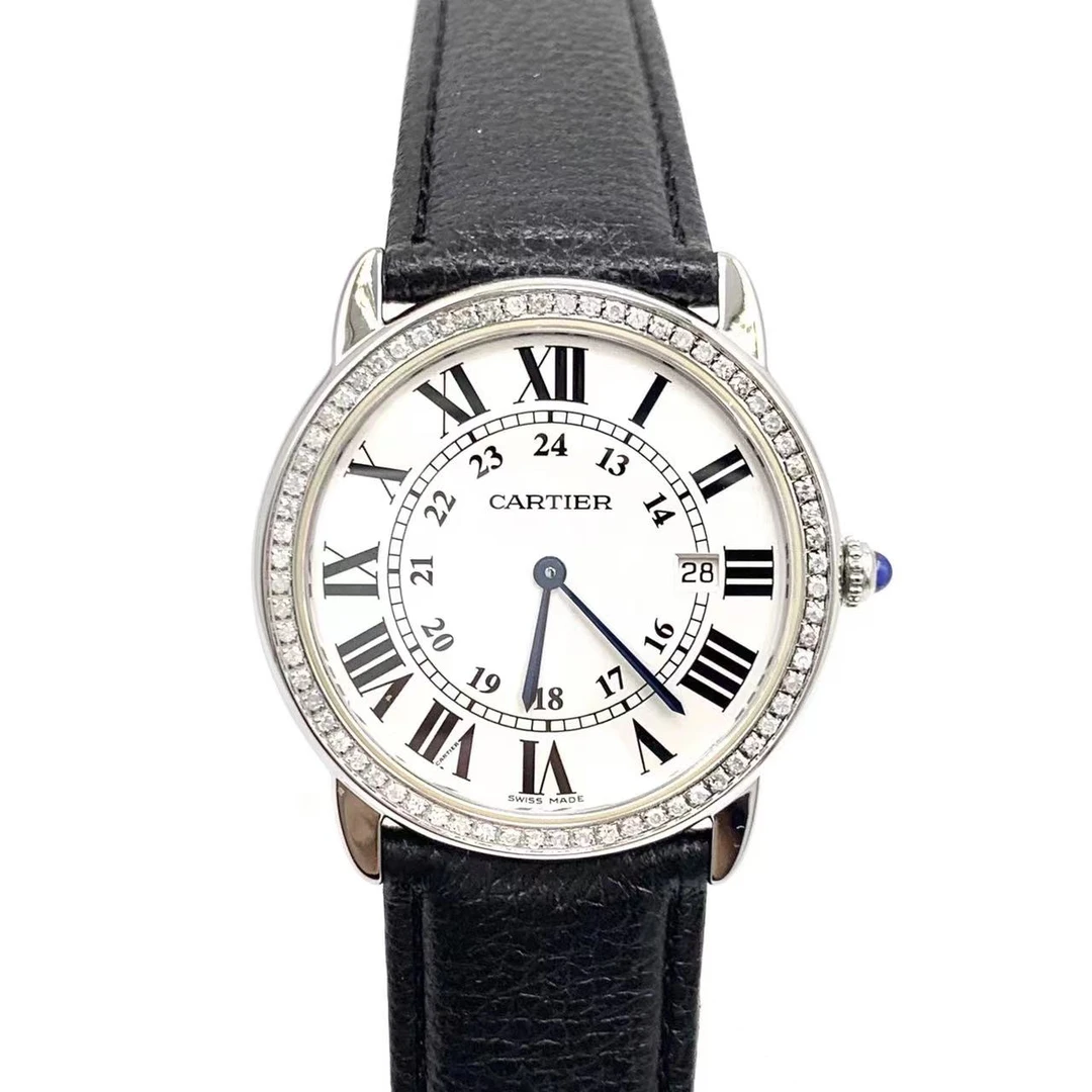 99新 Cartier/卡地亚 伦敦/石英/表径36mm/女表